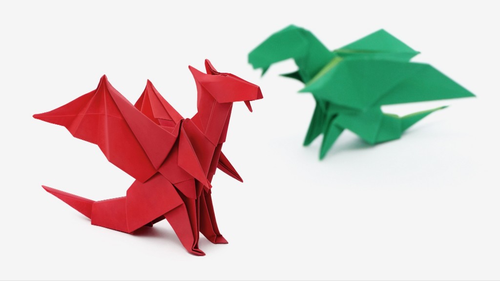 оригами "дракон"