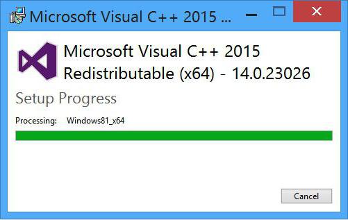 Установка Microsoft Visual C++