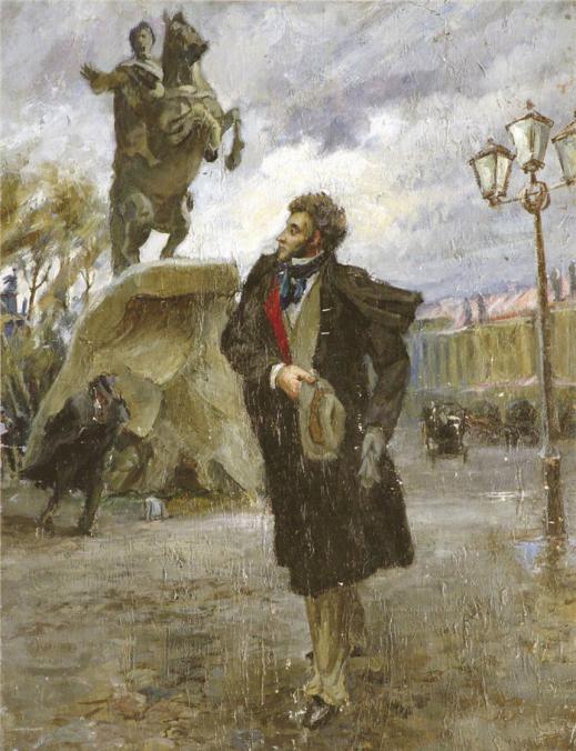 пушкин медный всадник образ петербурга