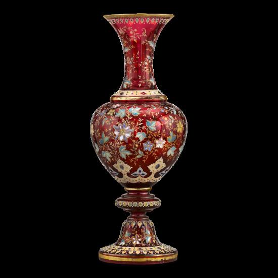 Рубиновое стекло - хрупкий материал из Древнего Египта