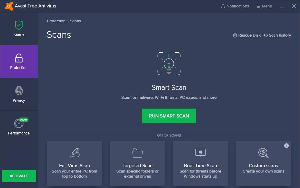 Avast Free Antivirus