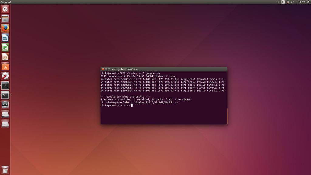 консоль ubuntu