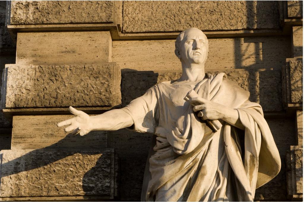 Римская статуя Цицерона