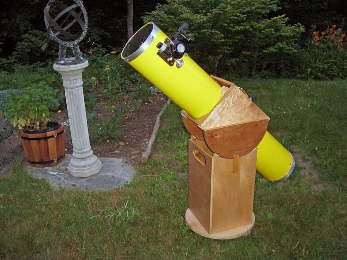 как сделать телескоп рефлектор