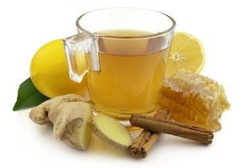Чай с имбирем, рецепт для похудения