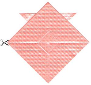 оригами рыбка