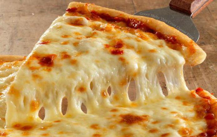 сырная пицца 