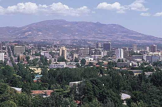 Столица Эфиопии - Аддис-Абебе