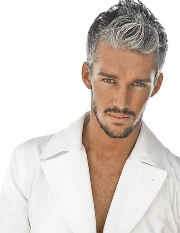 Пепельный цвет волос у мужчин: особенности и фото