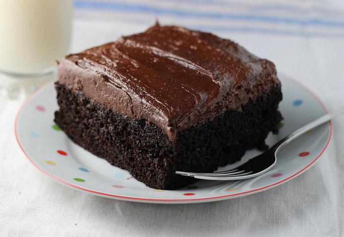 постный шоколадный пирог рецепт