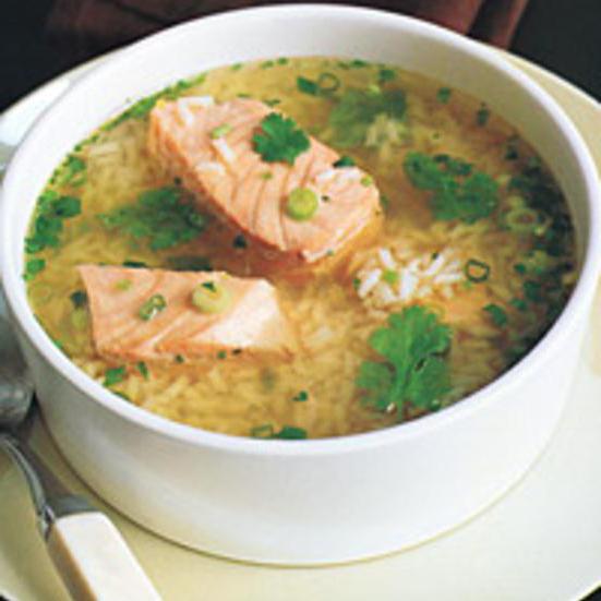 суп с рыбной консервой и рисом