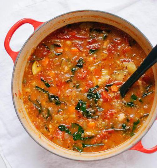 рецепт заправки для супа