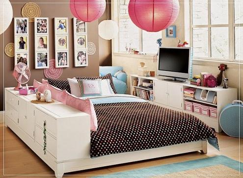дизайн спальни для девочки подростка