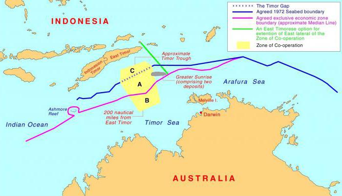 где находится тиморское море