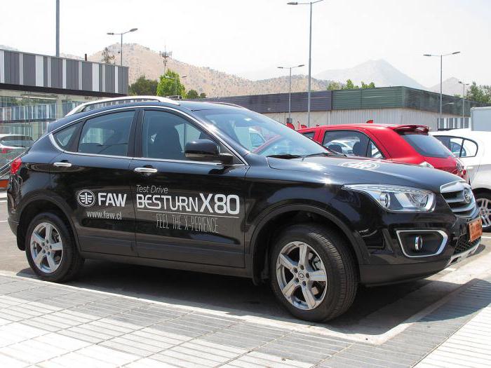 faw besturn x80 тест драйв