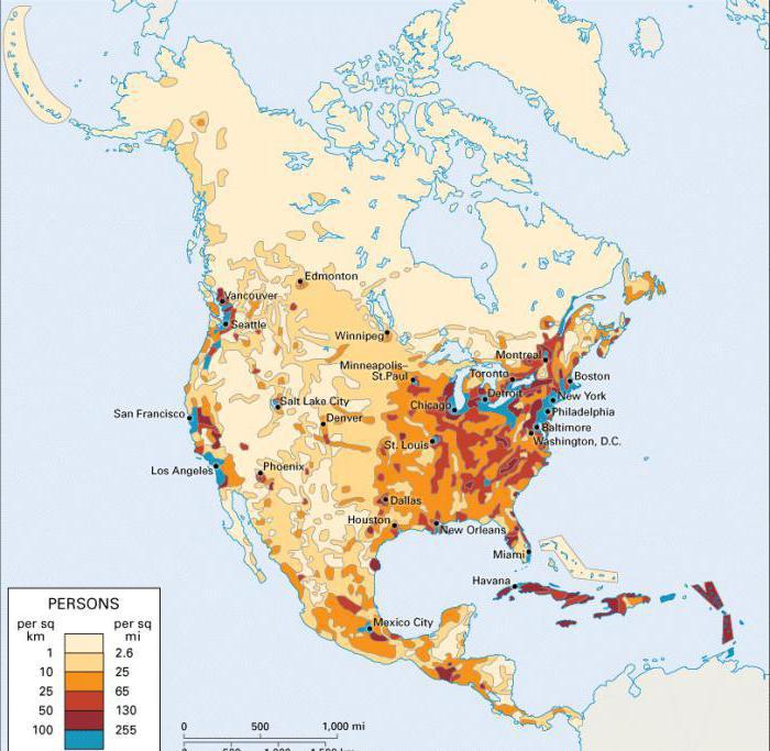 население и страны северной америки