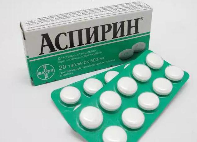 от чего помогает аспирин 