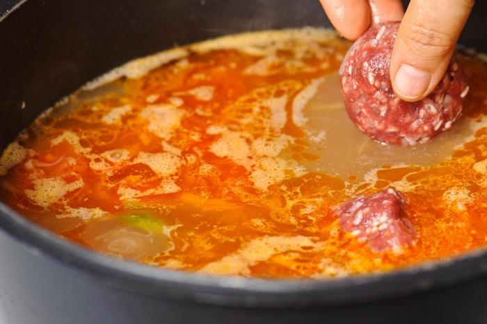 как варить суп с фрикадельками