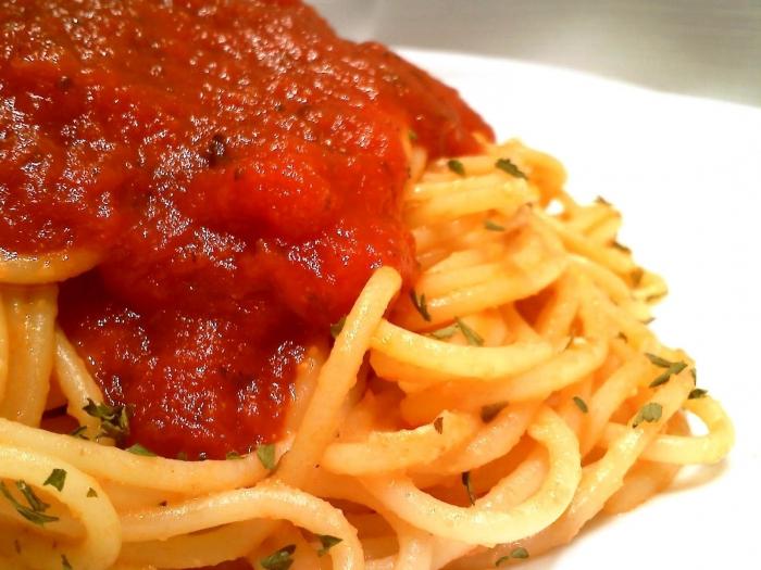 соус для спагетти из помидоров