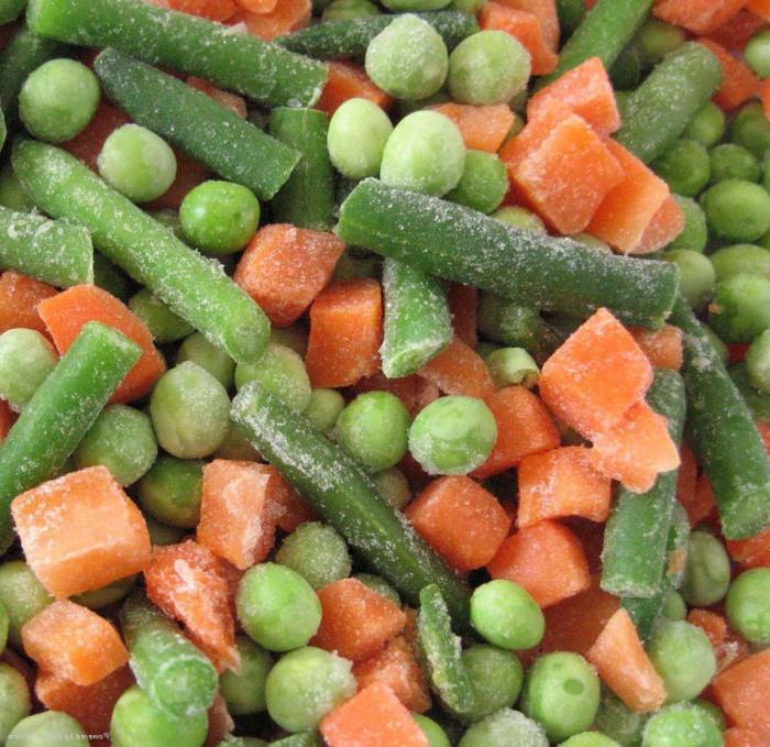как приготовить замороженную овощную смесь 