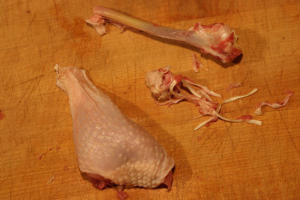 фаршированные куриные окорочка без кости фото 