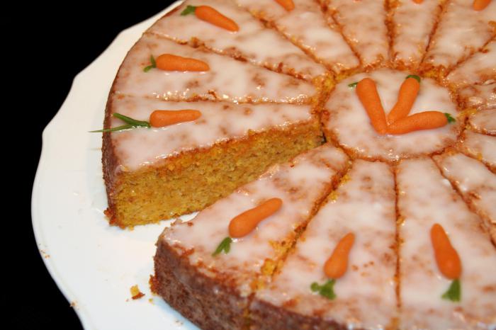 постный морковный кекс рецепт 
