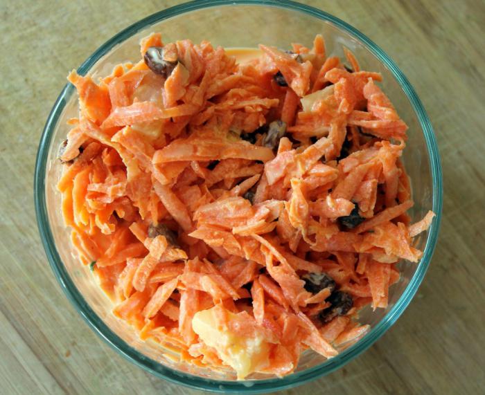 салат тушеная морковь с шампиньонами 