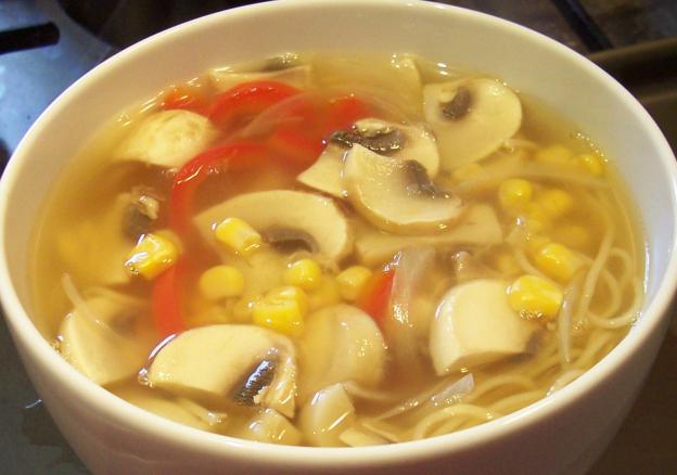 пошаговый рецепт супа из шампиньонов 