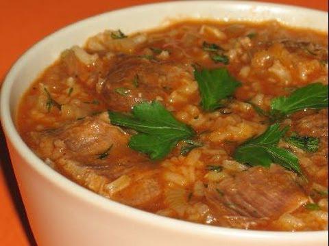 суп харчо рецепт с картошкой и рисом 