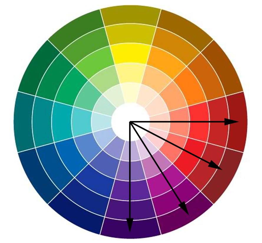 цветной круг