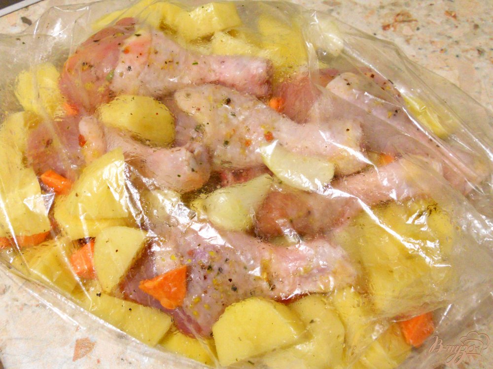 рецепт запеченных голеней с картошкой в духовке