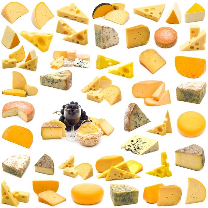 виды сыров