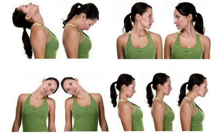 Разминка для шеи: комплекс полезных упражнений