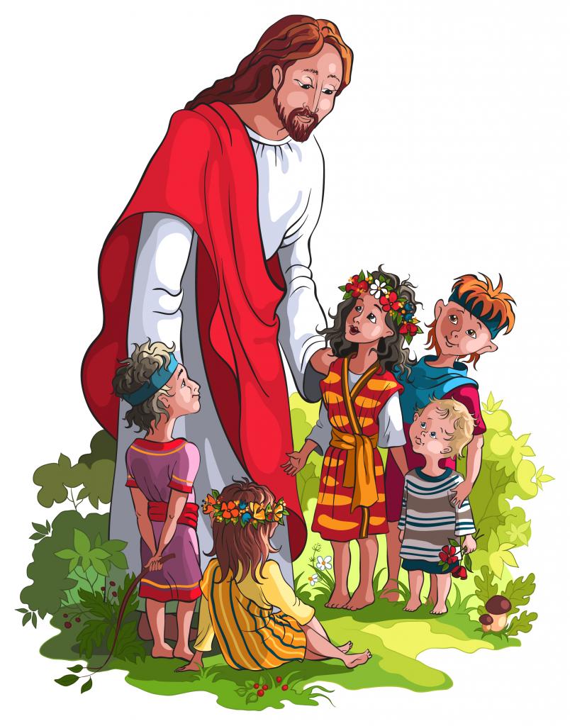 Иисус встречает детей