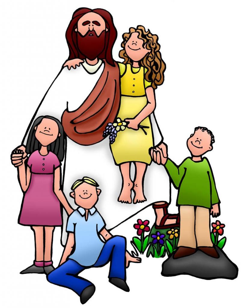 Иисус с семьей