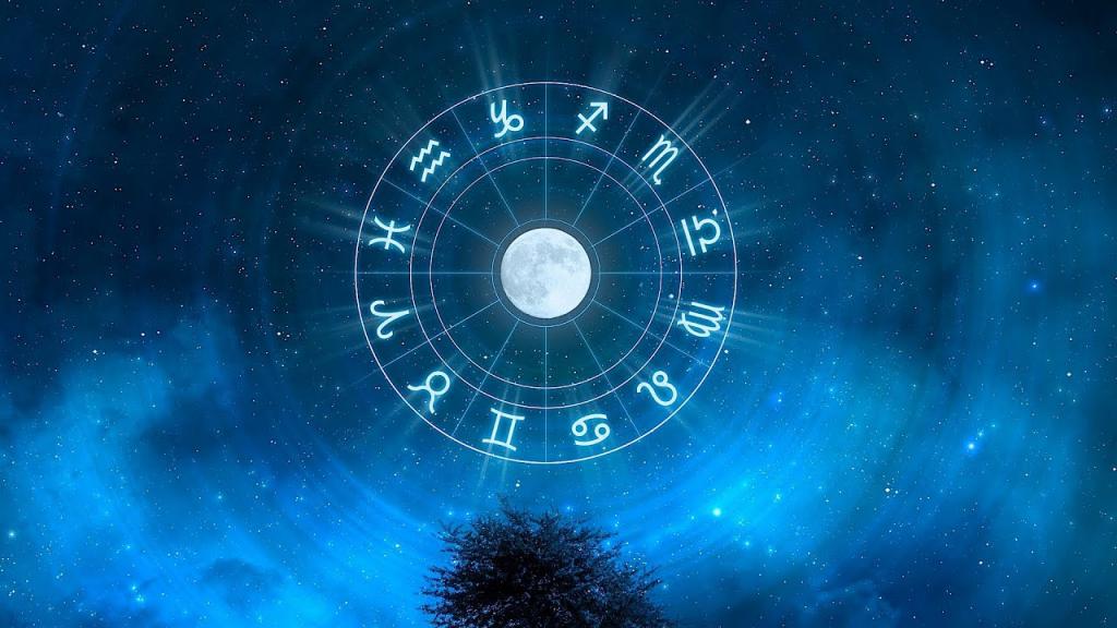 Астрологический круг в небе