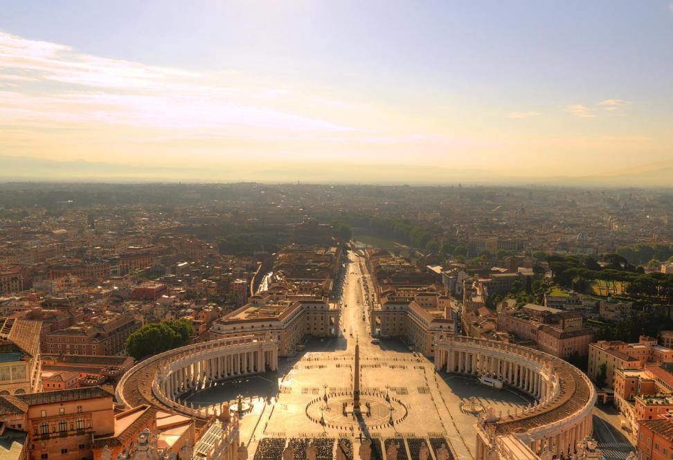 Ватикан с высоты