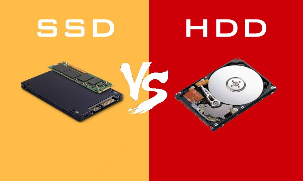 Сравнение SSD-диска и HDD