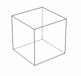 площадь полной поверхности куба