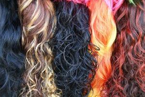 Цветные волосы