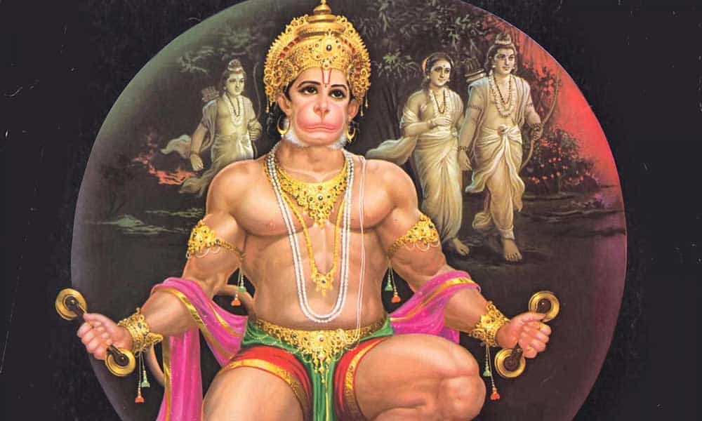 Индийский бог Хануман