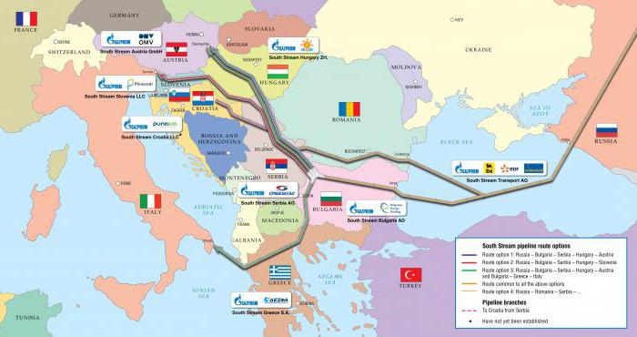  турецкий поток маршрут