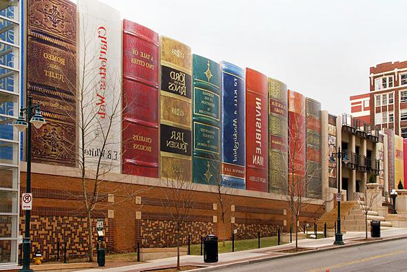 Самые необычные дома в мире - Библиотека в Канзас-Сити