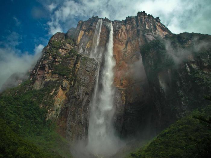 самый высокий водопад анхель