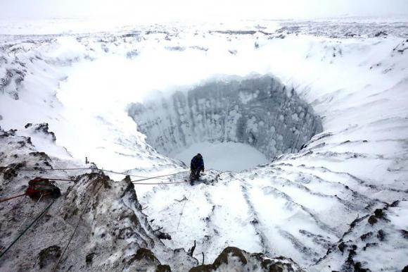 кратер на ямале