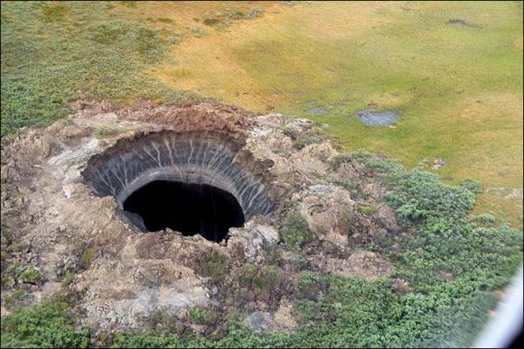 ямал тайны внезапного появления кратера