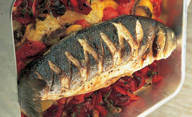 рецепт рыбы сибас в духовке