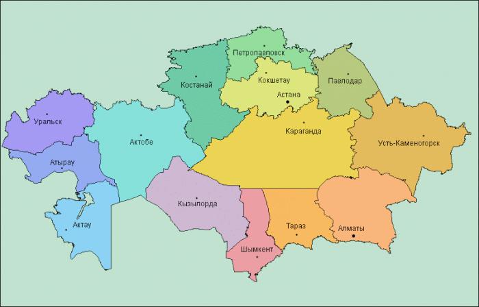 Карта Акмолинской Области Казахстана Со Спутника