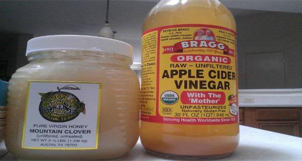 вода мед и яблочный уксус