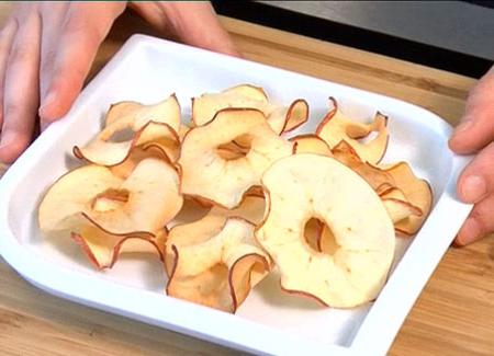 как сделать яблочные чипсы 